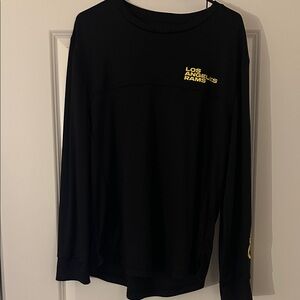 Black Los Angeles Rams Long Sleeve Shirt